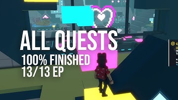 The Sandbox - The Sandbox - Missing Parts Social Hub  - 13/13 EP Quests 100% (Timestamps)