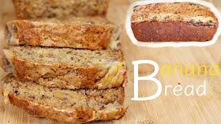 Make The Ultimate Moist Delicious Banana Bread Recipe with 6 Bananas With No Yugort/Sour cream