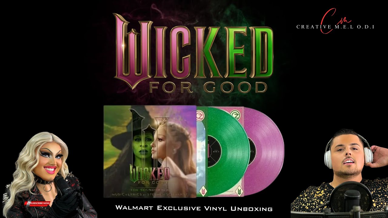 "Wicked: For Good" Walmart Exclusive Edition Vinyl Unboxing