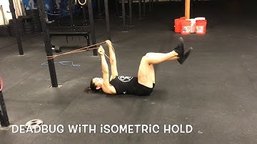 Deadbug with Isometric Hold