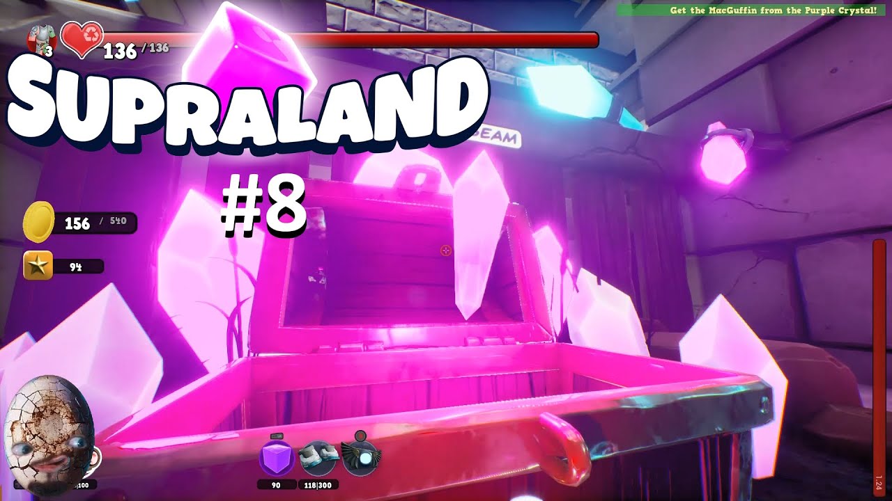 Supraland # 8 The Purple Crystal. - YouTube