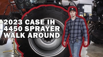 CASE IH 4450 DETAILED Walk-Through (50 Series Patriot Sprayer)