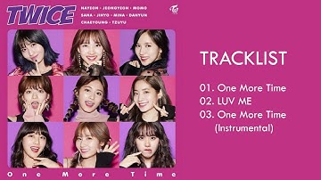 Thumbnail of [FULL ALBUM] TWICE (트와이스) - ONE MORE TIME [JAPANESE]
