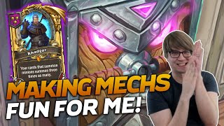 Trying to Make Mechs Fun for Myself! | Hearthstone Battlegrounds | Savjz