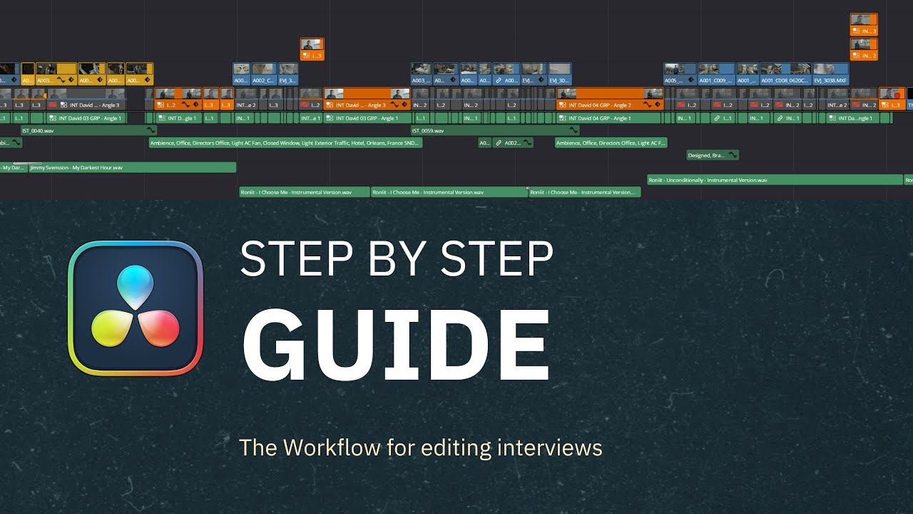 Expert Editor Shares Davinci Resolve Interview Editing Techniques - YouTube