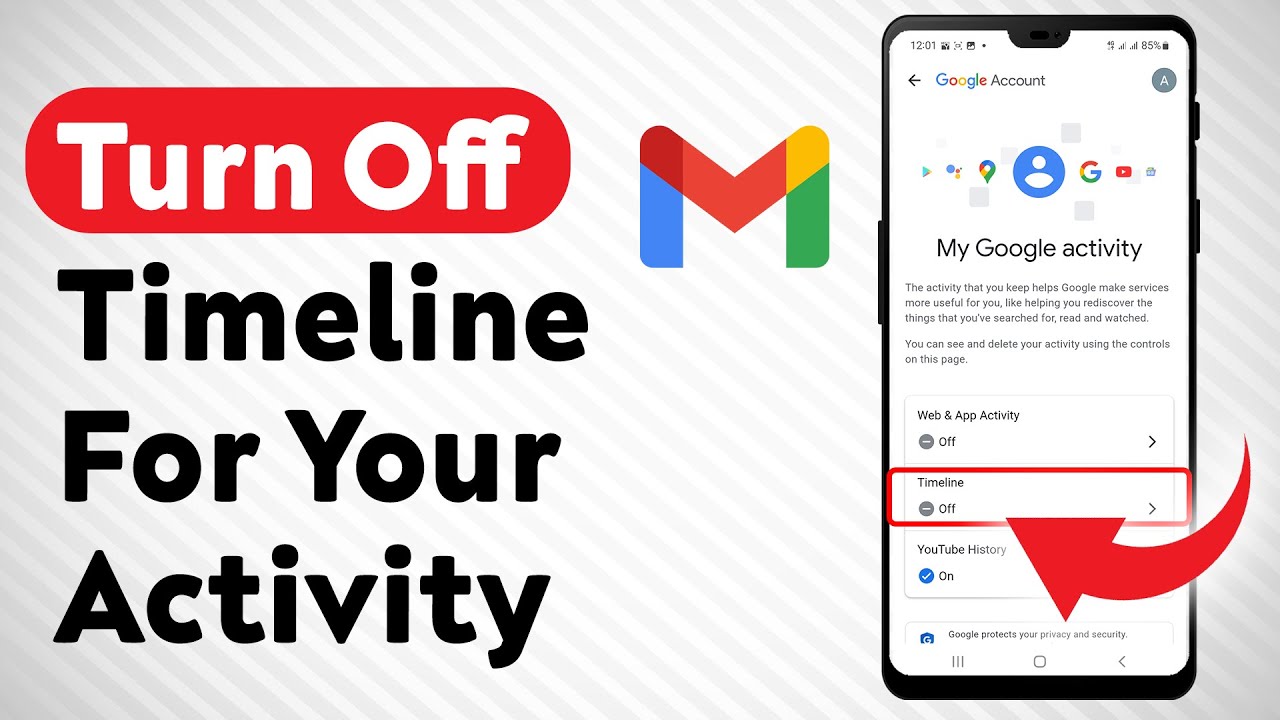 How To Turn Off Timeline For Your Activity On Gmail - Full Guide - YouTube