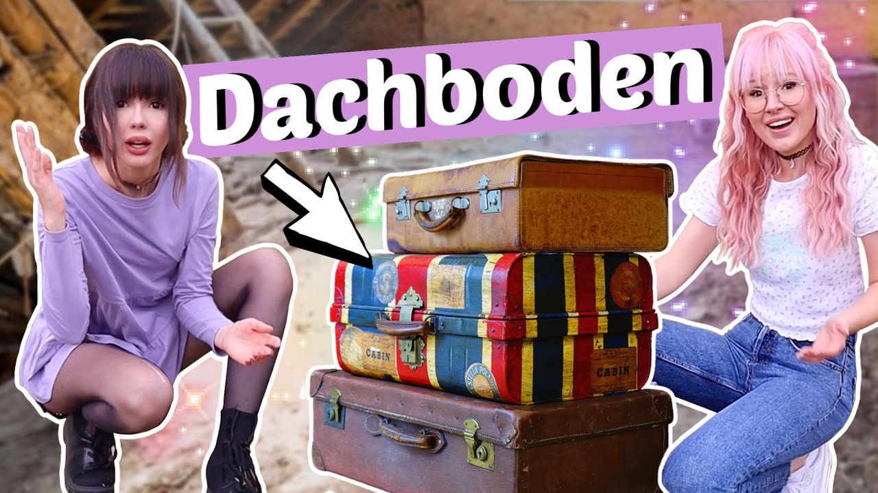 Erstes Mal am DACHBODEN vom Bauernhof 🌹 Koffer gefunden | ViktoriaSarina