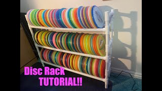 Build an EPIC Disc Rack for CHEAP | Tutorial: Disc Storage | SO EASY!