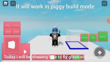 Roblox: How to Fly While Playing Piggy Build Mode.