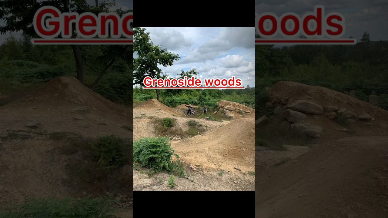 7 year old sends big gap at Grenoside woods , steel city mtb track , 