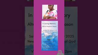 Altrice Stapleton- Mason Funeral Announcement