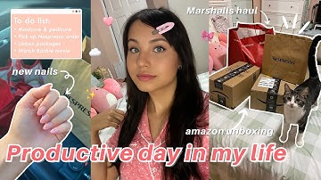 PRODUCTIVE day in my LIFE vlog 🎀 running errands, shopping haul, new hair color?!
