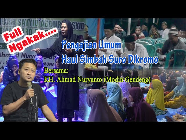 PENGAJIAN UMUM KH. AHMAD NURYANTO (Modin Gendeng) Live Glentengan Jaken class=