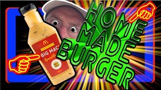 Mcdonalds Homemade Big Mac Burger Kbdproductionstv Collaboration