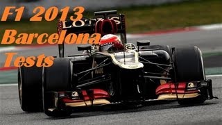 Formula 1 2013 - Barcelona Tests