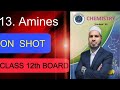 Amines one shot || complete chapter in 50 min || Chemistry by gous sir
