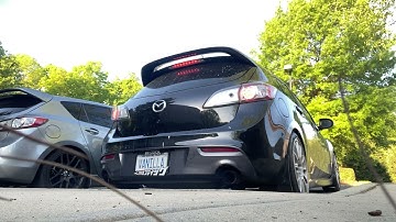 2013 MazdaSpeed3 Cold Start (Catless DP, Resonator Delete, VTCS Delete)