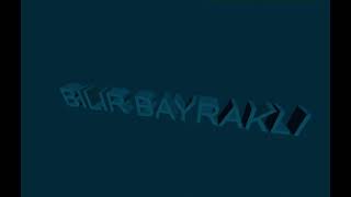 Billie BAYRAKLI 3D text (ALAN SERIES ANIMATION)