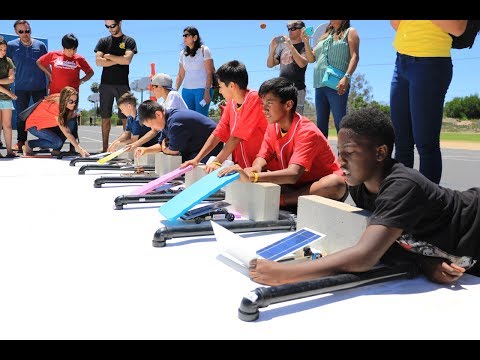 Southern California Junior Solar Sprint! - video from Sullivan Solar Power
