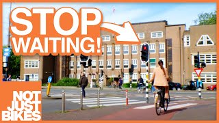 Why the Dutch Wait Less at Traffic Lights