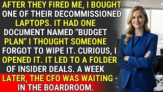 They Fired Me — I Bought Their Laptop and Exposed the CFO’s Fraud ♟️ ｜ Corporate Justice