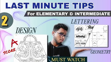 Yeh Galtiyan Mat Karna! Design, Lettering & Geometry | Elementary & Intermediate ( Part 2 )