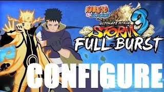 How To Configure Naruto Shippuden Ultimate Ninja Storm 3 Full Burst PC  Controllers/Quality - YouTube