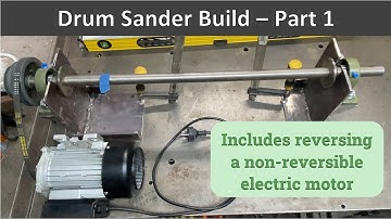Drum Sander Build - Part 1