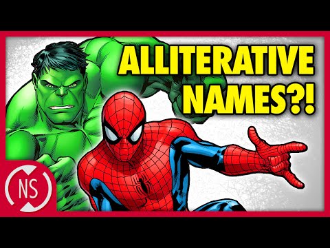 Why Comic Book Characters Have Alliterative Names! || NerdSync