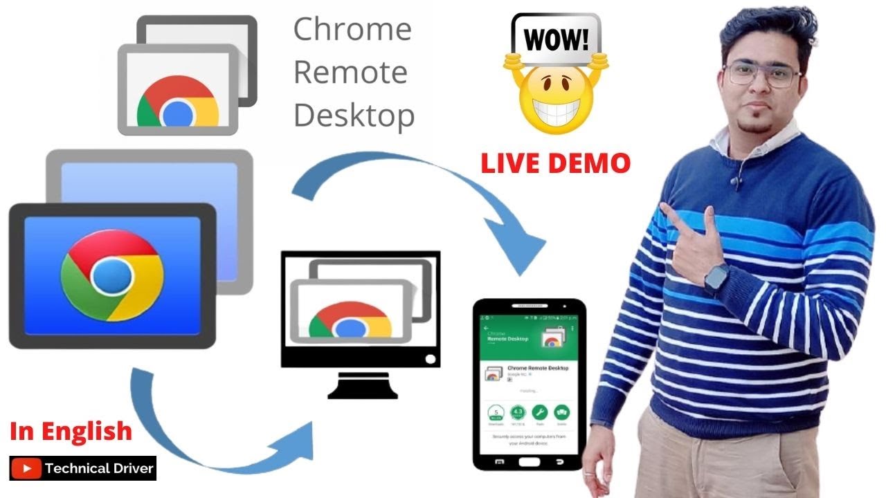 How to Setup Chrome Remote Desktop 🔥| Step By Step Guide | Access Your ...