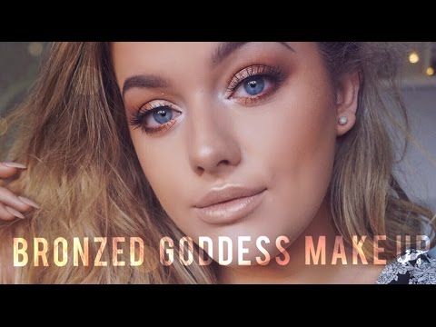 Bronzed Goddess Make up Look! | Rachel Leary