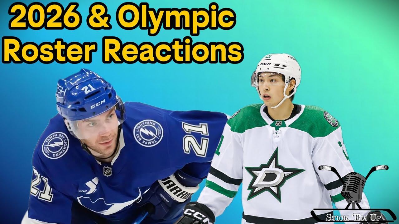 Reacting to the Official Olympic Rosters | Stick 'Em Up Podcast