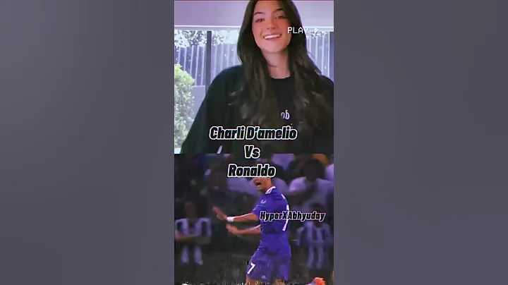 Ronaldo vs Charli Damelio..