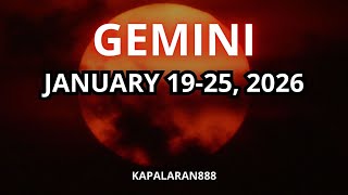 Simula Pa Lang Ito Stay Focus Gemini January 1925 2026 Weekly Tagalog Prediction kapalaran888