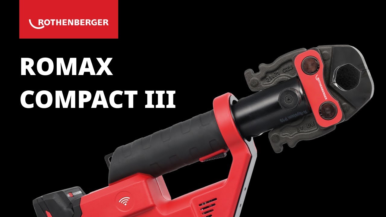 Presa de sertizat tevi Romax Compact III set TH 16-20-26