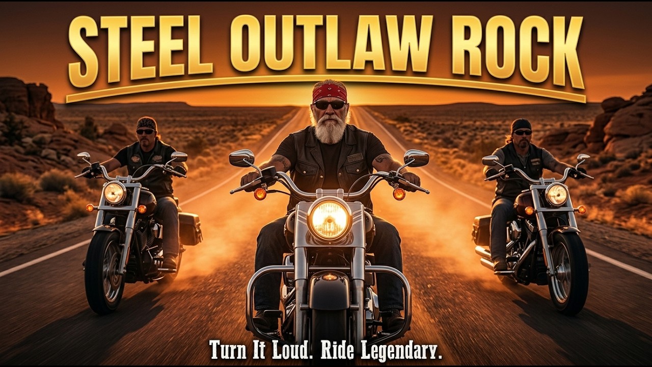 Thunder Road Revival 🤘 Where Chrome Meets Fire | Ride Into the Legend #steeloutlawrock