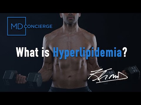 What is hyperlipidemia?