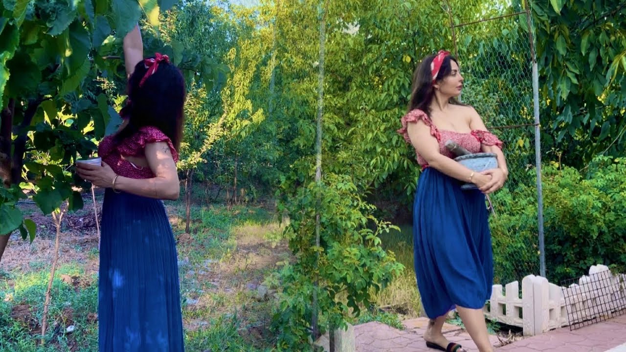 Simple Breakfast Cooked over Fire | Village Cooking 