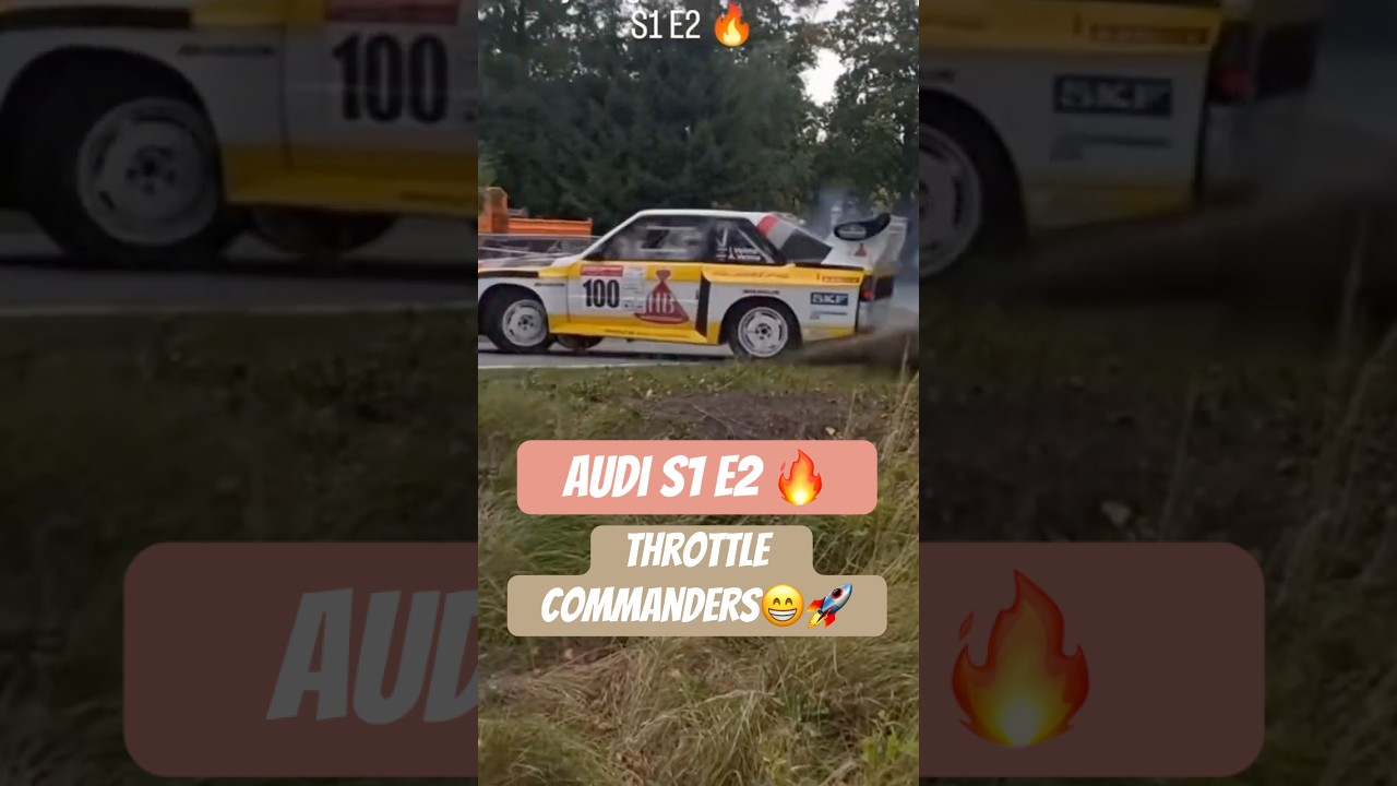 Audi S1 ​​E2 full throttle without lifting! Simply awesome 🚀🤠 