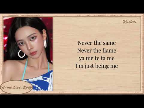 AESPA "DONE WITH RULES" Easy Lyrics