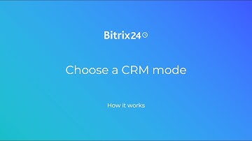 Choose a CRM mode