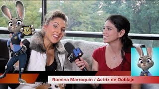 Doblaje Zootopia Romina Marroquin