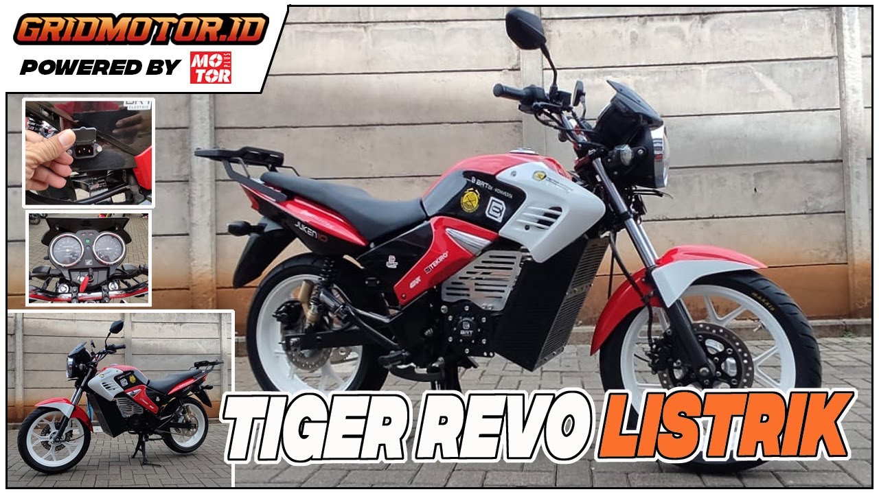 BRT Garap Konversi Kit Listrik Honda Tiger Revo - YouTube