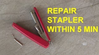 REPAIR STAPLER VERY EASY-DIY