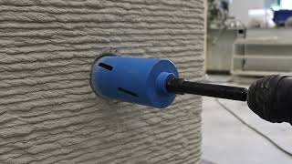 How is the Electrical System in a 3D Concrete Printed Wall Installed