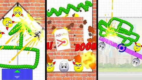 Draw To Smash Gameplay | Level 51 - 100 | All Levels