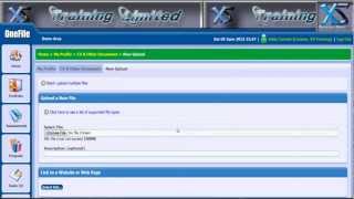 How to update your profile on the e-Portfolio system, OneFile.