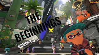 The Beginnings - Splatoon 3 Gameplay - Games 1-5