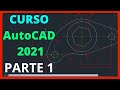 ✅ Tutorial AutoCAD, Curso BÁSICO de AutoCAD 2021(PARTE 1), Círculos, tangentes y cortar.