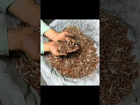Super secret Bullet making process in factory #shorts #bulletmaking #factoryprocess thumbnail